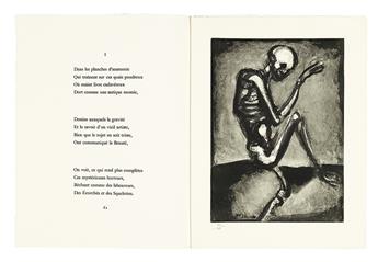 ROUAULT, GEORGES. Quatorze Planches gravées pour Les Fleurs du Mal [by Baudelaire].